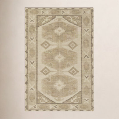 Arlie Natural Hand-Woven Oriental Rug