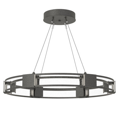 Aura Glass Ring Chandelier