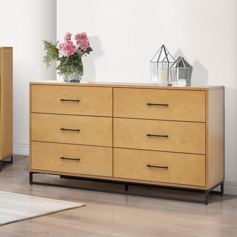 Commode 6 tiroirs Clara