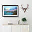 Tenby Harbour in Pembrokeshire Wales - Picture Frame Painting Print on MDF-56628184-56628183