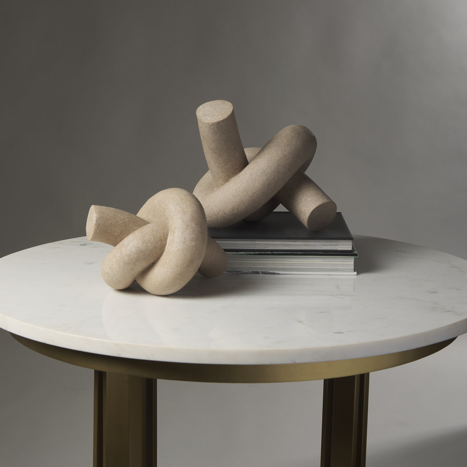 Artiana Abstract Figurines & Sculptures, 9" H x 7" W x 6" D, Sandstone