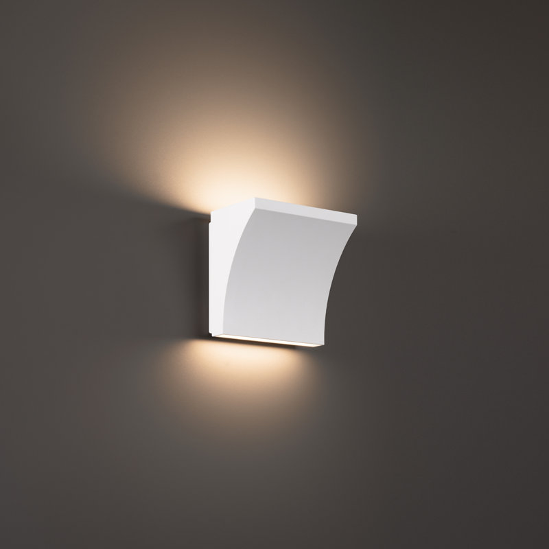 Cornice 2 - Light LED Flush Mounted Sconce, 3500K, White