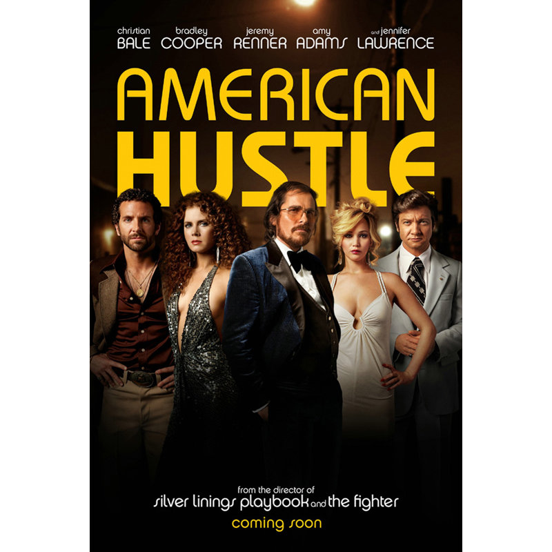 American Hustle, H 24 po x l 16 po