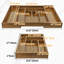 Rangement pour tiroir de cuisine Acacia