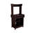 Multi-Functional Coffee Station Microwave Cart With Storage Shelf Function And Locking Castors