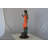 Young Lady In Orange Bronze Statue - Size: 7"L X 26"W X 25"H.