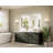 Bluetooth LED Bathroom Mirror Frontlit And Backlit, 3 Colors Temperature & Dimmable Light, Defog, Tempered Glass Vanity Mirror-841200882