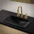Maestro Bath 12.8'' Resin And Glass Rectangular Bathroom Sink