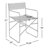Sambac 18'' H Metal Folding Arm Chair-1456552230