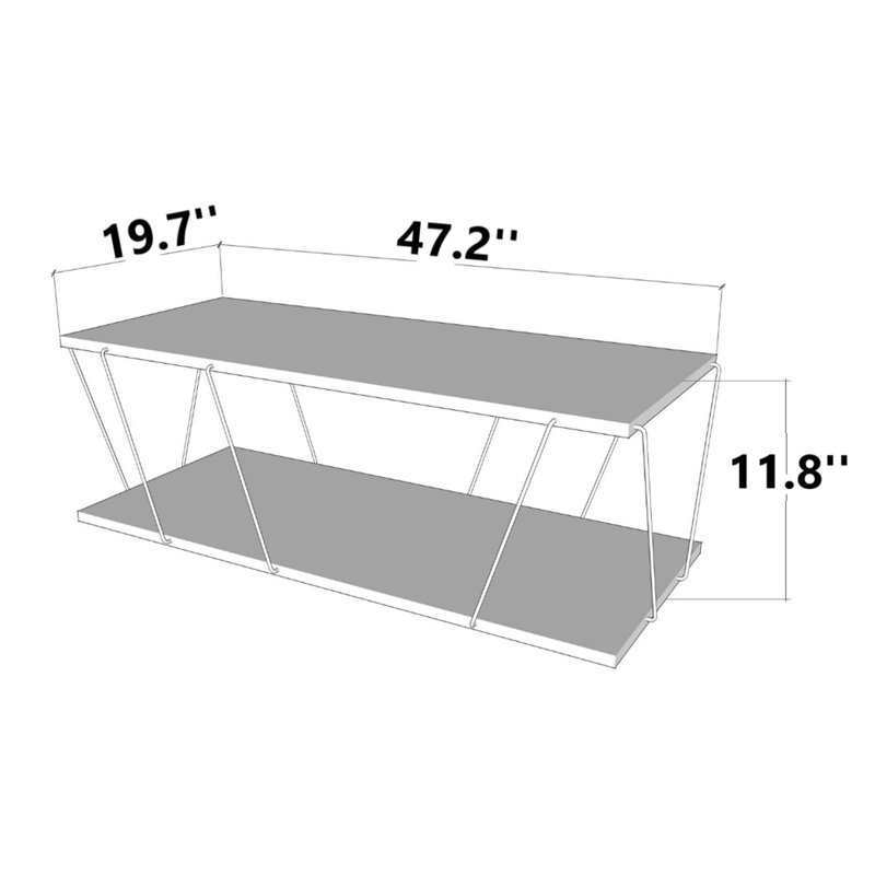 Cashlyn Coffee Table, Oak Wood