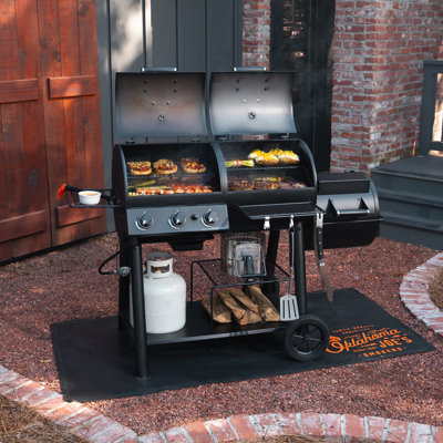 Oklahoma Joe's Canyon Combo DLX Charcoal Smoker & Grill