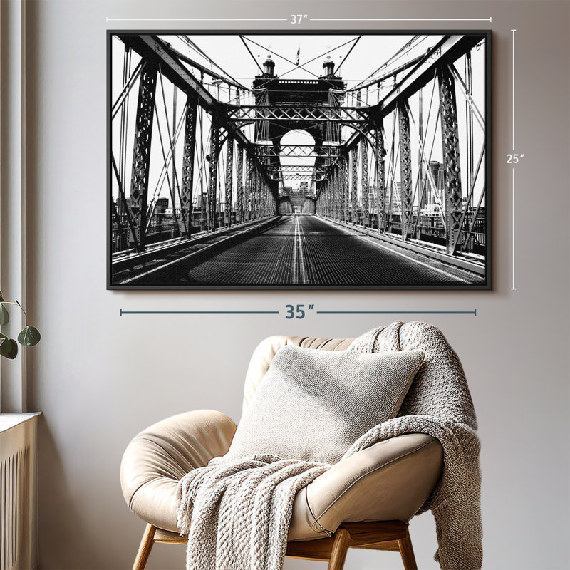 Architecture «BW Roebler Bridge», H 25 po x l 37 po
