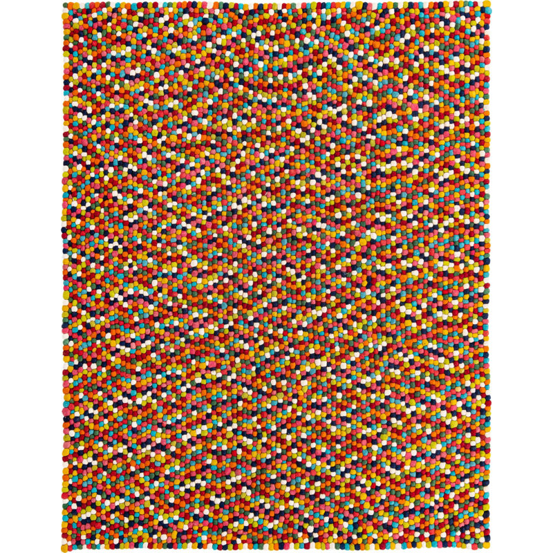 Apripdiff Wool Indoor Rug, Rectangle 5' x 8'