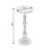 Darien Round Pedestal 10"W Side Table