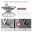 Retro Luxury Round Stainless Steel Coffee Table Set With Side Table-332187825