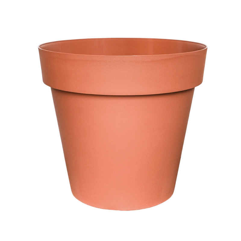 Cleo Planter with Wheels, Terracotta, 35.50cm H x 40cm W x 15.75cm D