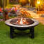 Round Steel Smokeless Fire Pit