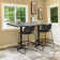 Neyland Cain Square X-Base Cafe Table