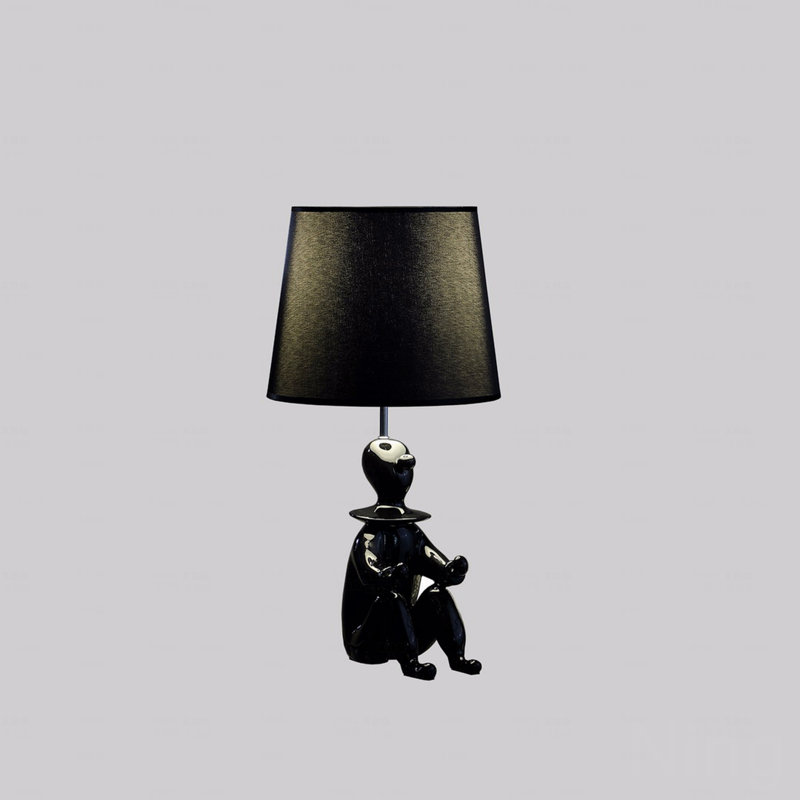 Lampe de table 21,25 po Oreilly, Noir