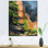 «Video Game Peinture of Abandonné Building», reproduction d'art sur toile