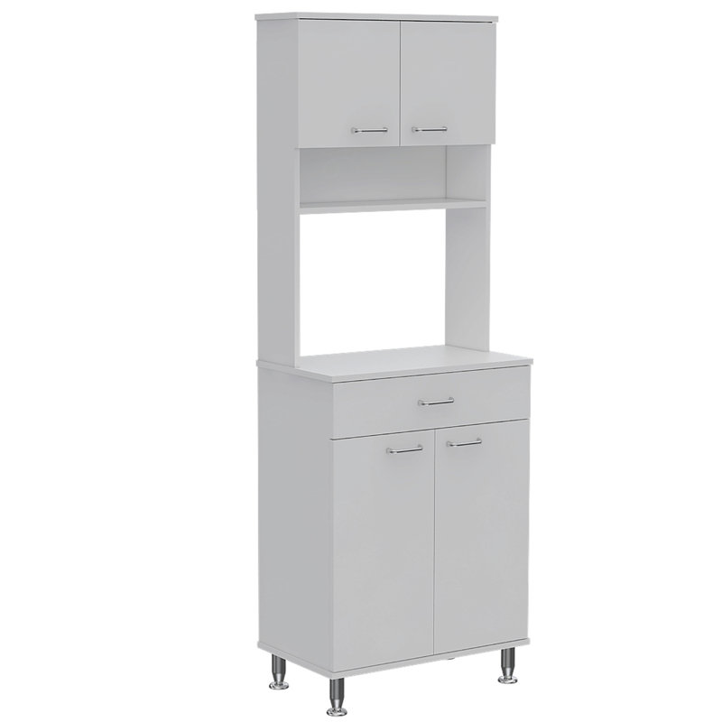 Armoire garde-manger à deux portes Pantac, Blanc