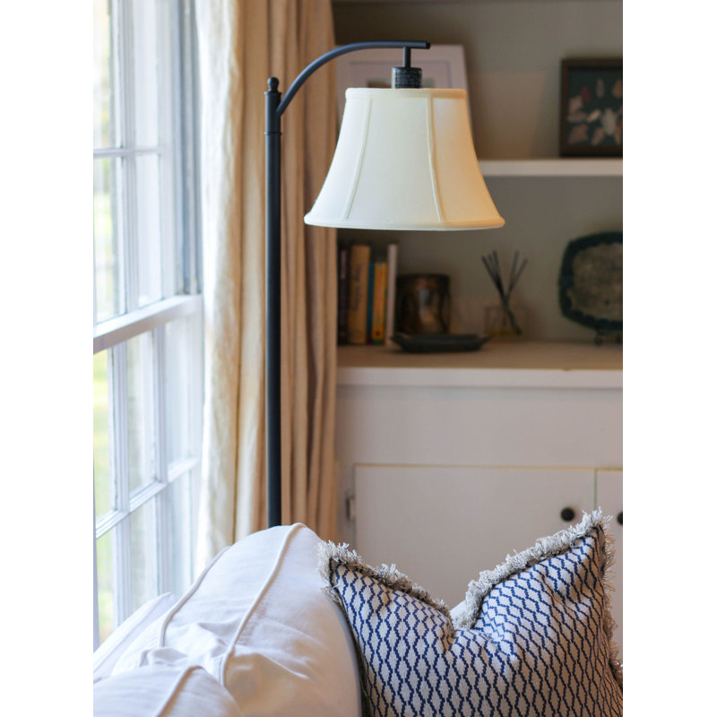 12" Drum No Slub Lampshade, Ivory