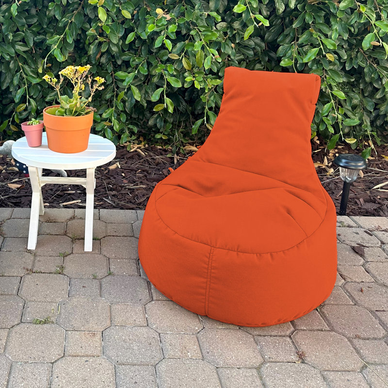 Pouf pagaie pour enfants Element intérieur / extérieur, Oléfine orange brûlée