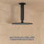 Bras de douche 8 "avec bride-100978142