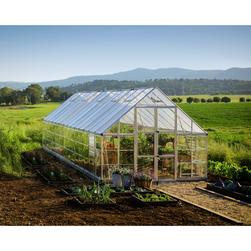 Greenhouse, Silver, 257cm H x 304cm W x 844cm D