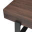 Banc de table de cuisine d'intérieur polyvalent, parfait pour la salle à manger et le vestibule, avec un design industriel et des sièges confortables