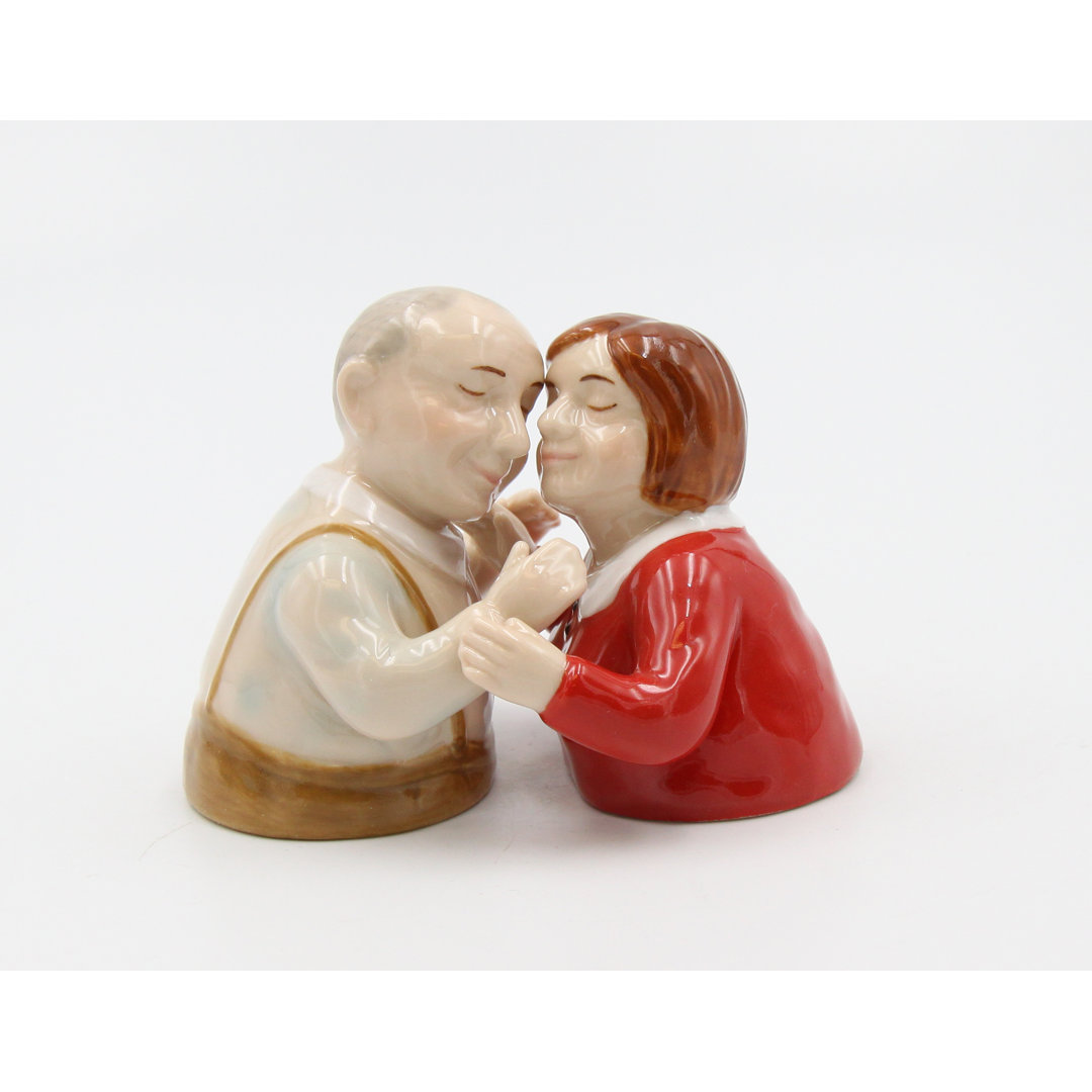 Cosmos Gifts Grandparent Kissing Salt and Pepper Shaker Set Cosmos Gifts