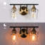 Balendran 2-Light Dimmable Vanity Light-Hammer Glass-909288093