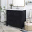 Armoire de salle de bain 36 "Retro Espresso