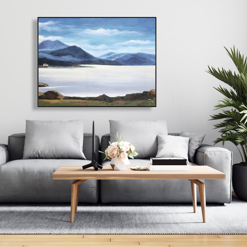 Scottish Highlands, toile - journée magnifique décor côtier de montagne