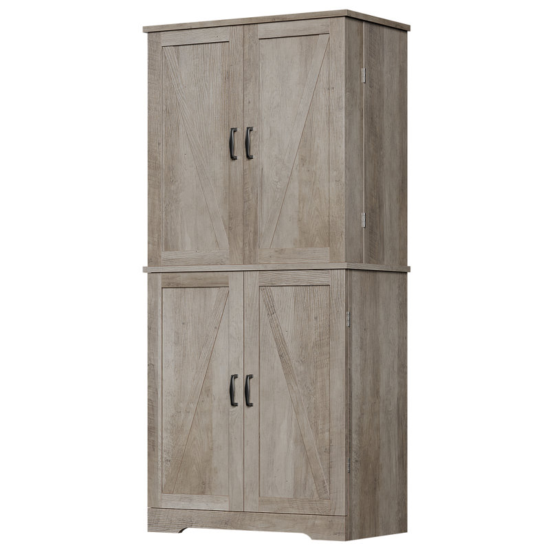 Denicolais 66.7" Kitchen Pantry, Gray