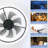 Ceiling Fan With Light – Led Crystal Flush Mount Fan Lamp With Hidden Blades And Natural Airflow, Perfect For Bedroom, Kids Room, Study Room