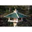 Wood Pole Decorative Bird Feeder