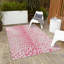 Tapis de safari d'extérieur rose et gris-1476171003