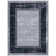 Non-Slip Bordered Area Rug For Living Room, Hallway Runner, Entryway Rug