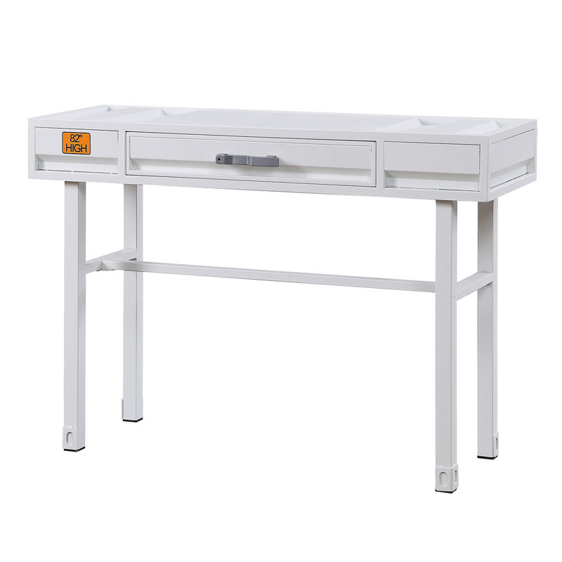 Writing Desk, White, 30.5" H x 47.5" W x 17.5" D