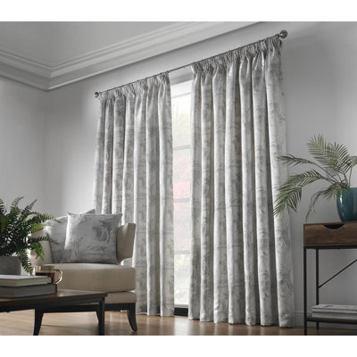 Porphyrion Fiji Pencil Pleat Curtains