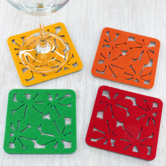 Sous-verre réversible
