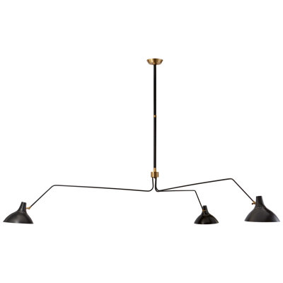 Aerin Charlton Triple Arm Chandelier