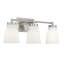 Libre 3 Light Milk Dimmable Vanity Light