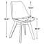 Chaise d'appoint rembourrée Pascal-1111361222