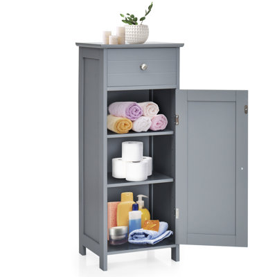 Red Barrel Studio® Freestanding Bathroom Cabinet & Reviews | Wayfair