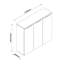 Mundi 30 Pair Shoe Storage Cabinet