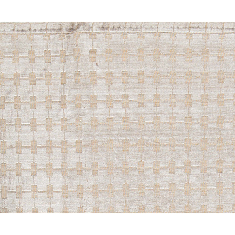 Geometric Area Rug in Gray/Tan, Rectangle 6'5" x 9'7"