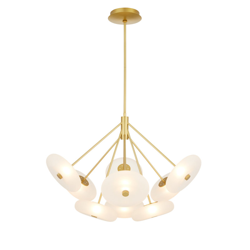 Helios 9 - Light LED Chandelier