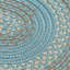 Tapis bleu tressé Knudtson-20317280